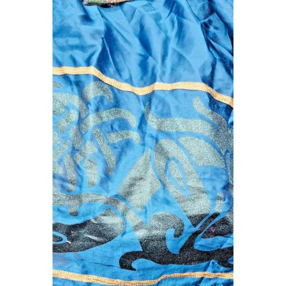 Disney Parks Merida Costume Dress Girls Larges Blue Brave Princess Halloween - Picture 5 of 9